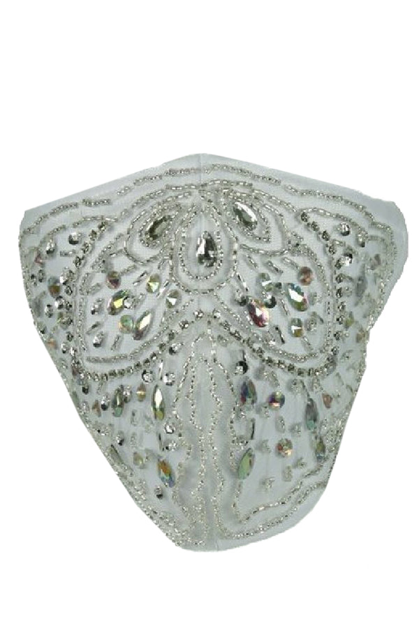 Girls Multi Color Crystal Triple Layer Reusable Cover - SophiasStyle.com